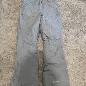 Columbia Light Gray Snow Pants
